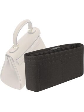 Lckaey Bag Organizer For Kelly Insert 28 Bags Purse Organizer 1011grey-M 921-12